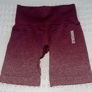 Ombré gymshark shorts